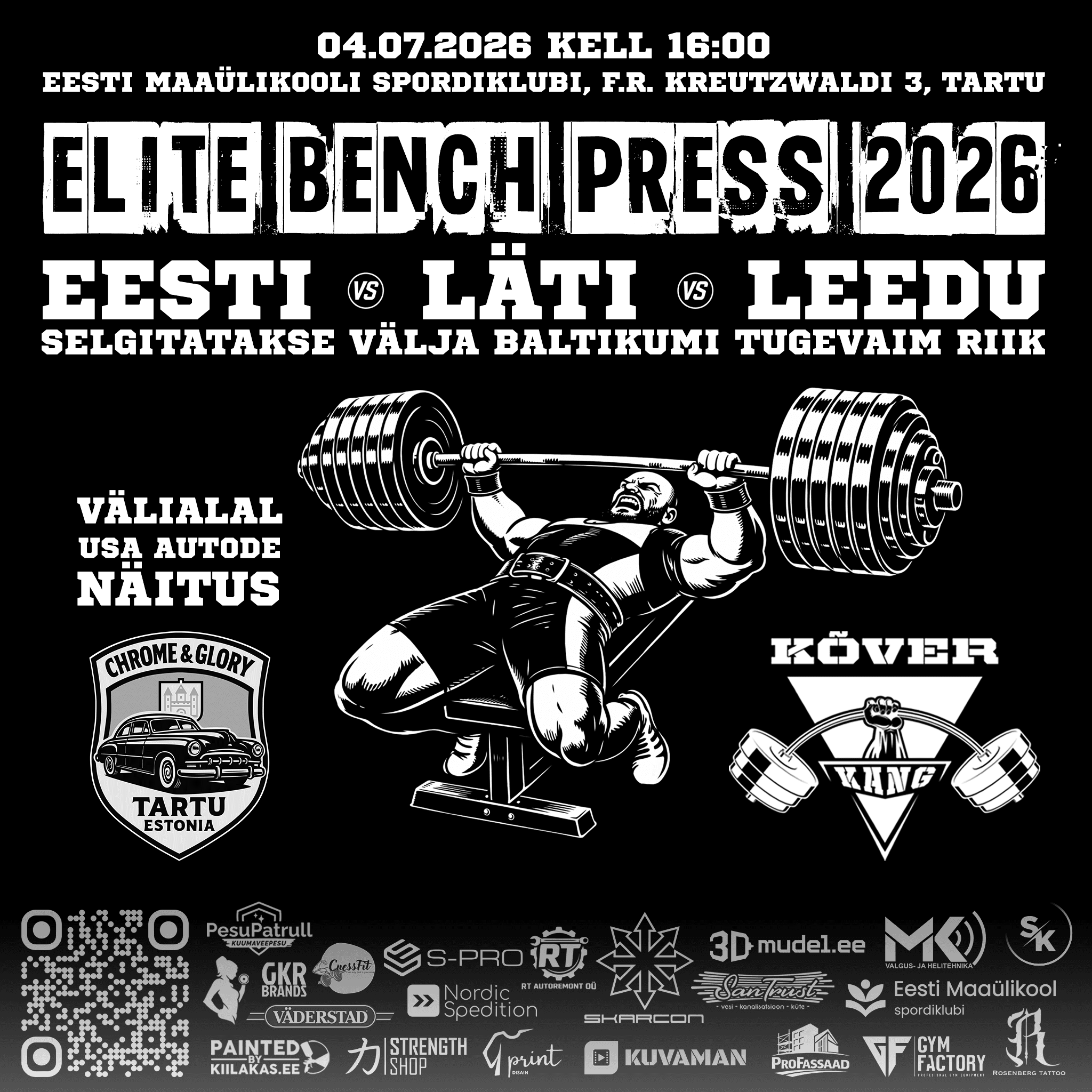 Kõver Kang Elite Bench Press